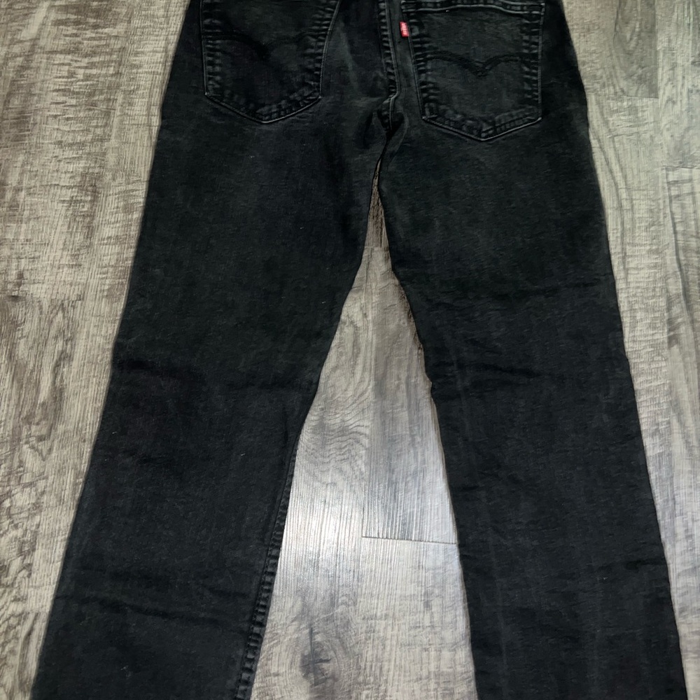 Levi's Black Straight Men's Jeans